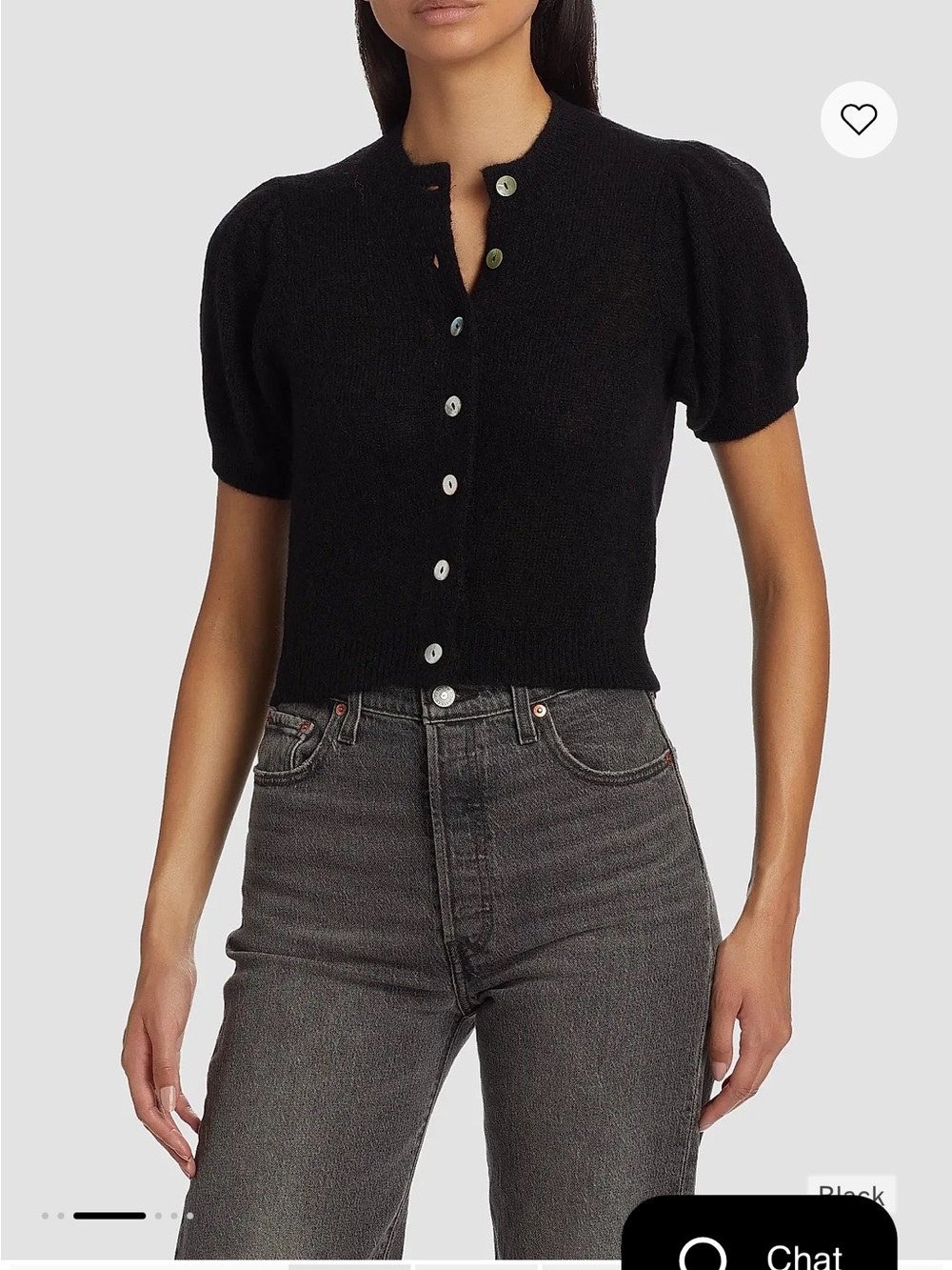 DOEN Anisa Cardigan in Black Size Medium